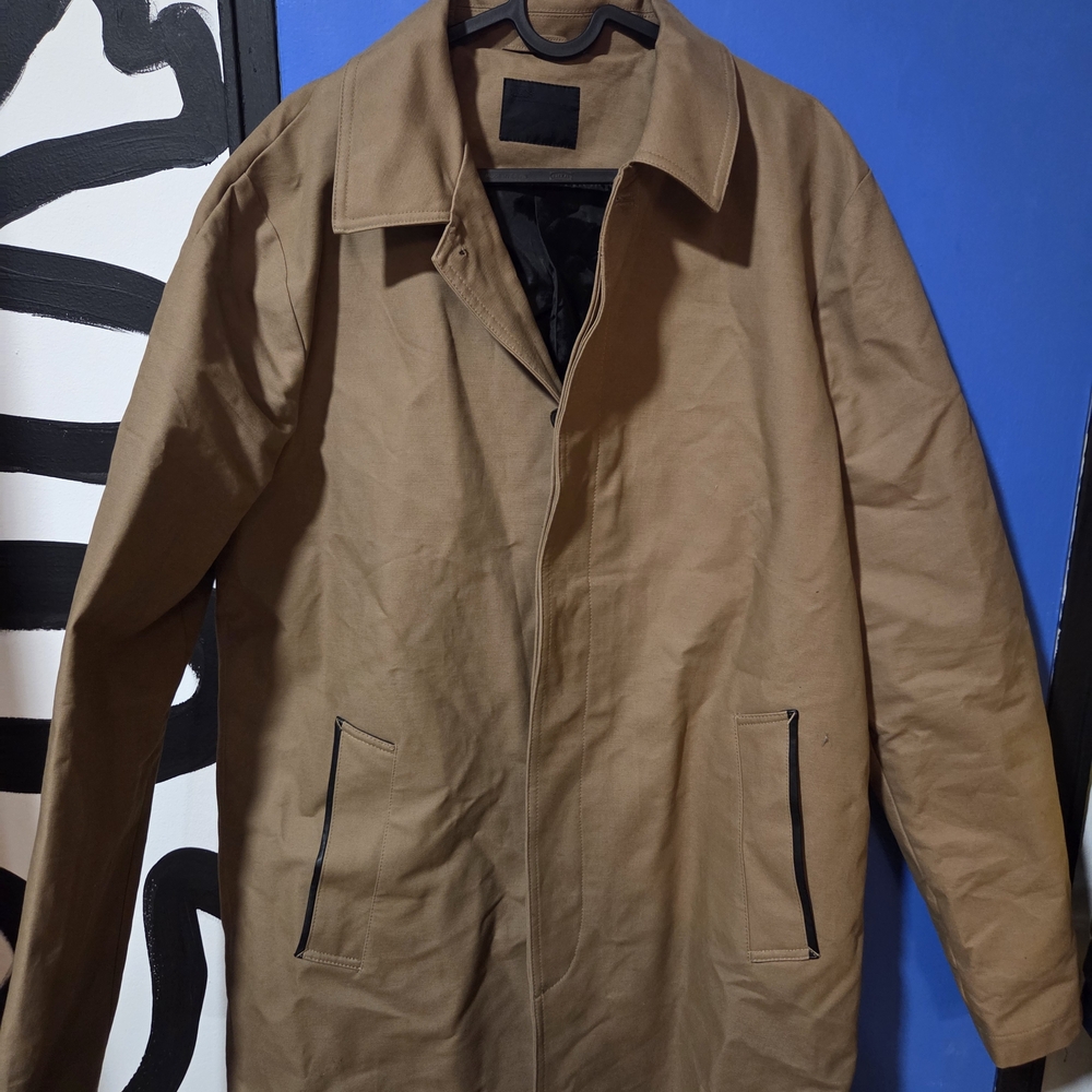 ASOS Men's Tan Trench Coat